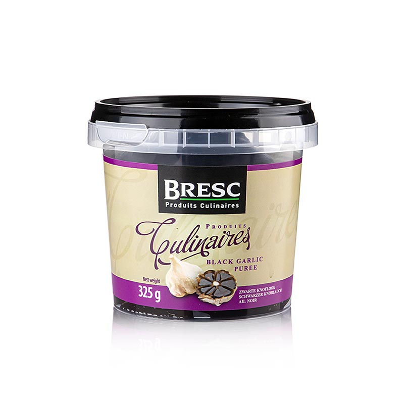 Gefermenteerde zwarte knoflookpasta van Bresc, 325 g verpakking