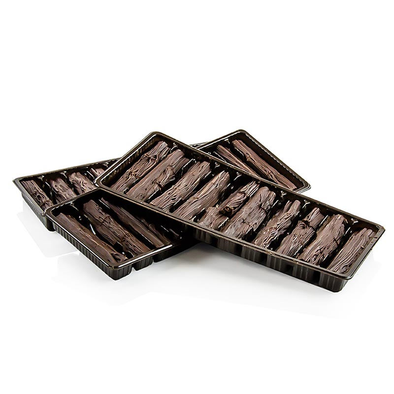 Ulmer Borkenschokolade, a 50% pure chocolate bar measuring approximately 75cm and weighing 25kg, perfect for indulging in rich, high-quality chocolate