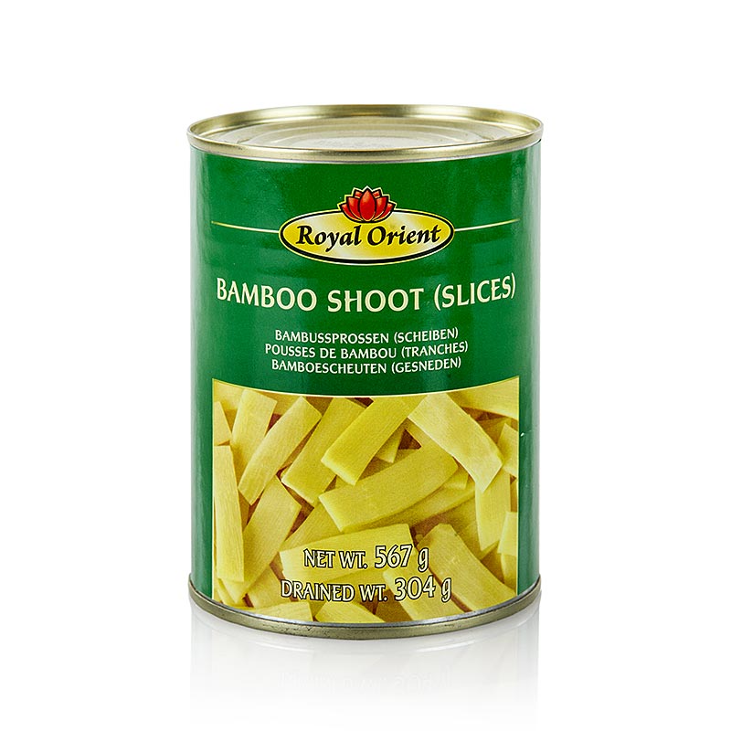 567 g of canned Bamboescheuten, also known as bamboo shoots, in water