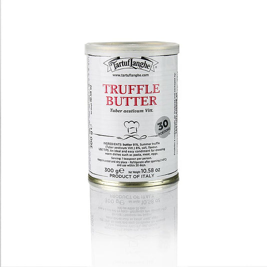 Delicious and aromatic Tartuflanghe Bouquet Truffelboter, 300 g, perfect for enhancing your dishes with rich truffle flavor