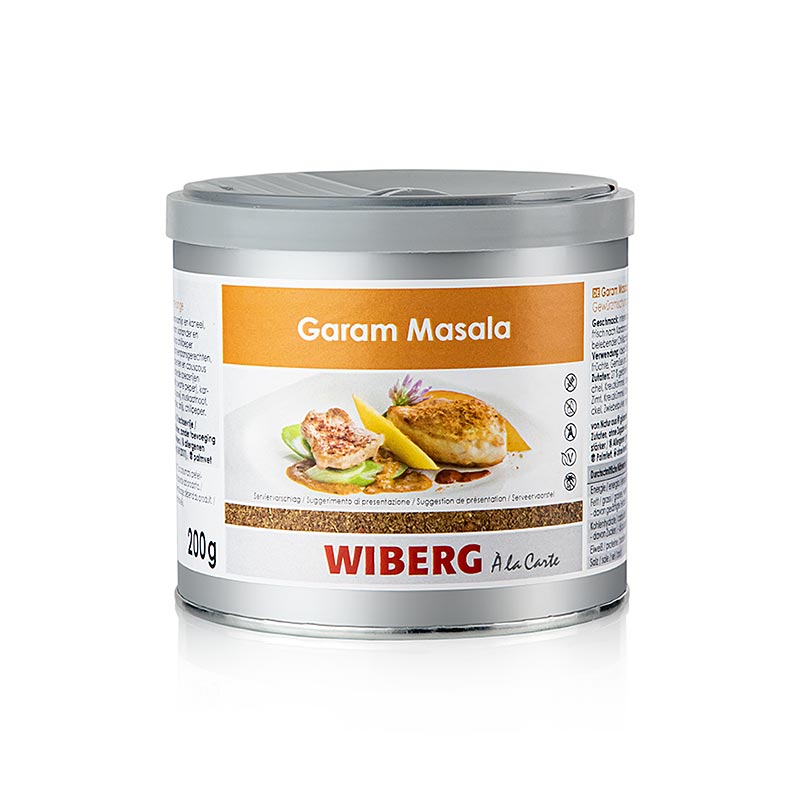 Wiberg Garam Masala, een traditionele Indiase kruidenmix van 200 g