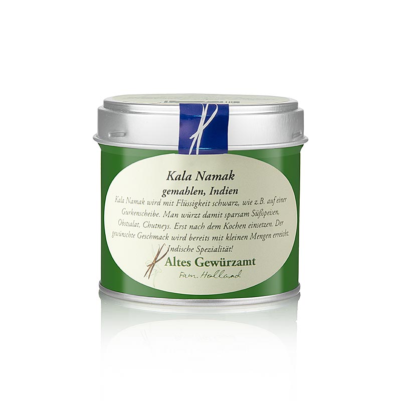 170g of Altes Gewürzamt's Kala-Namak, also known as zwart zout, finely ground black salt