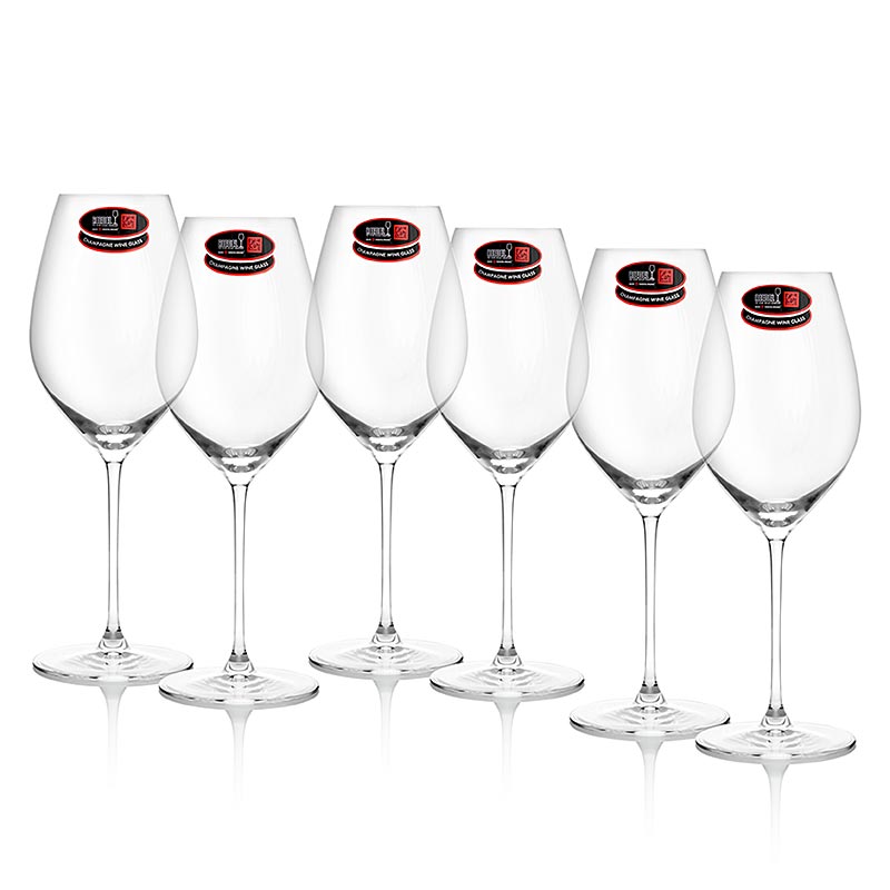 Riedel Veritas Champagneglas (0449/28) in geschenkverpakking, set of 6, beautifully designed and perfect for enjoying champagne
