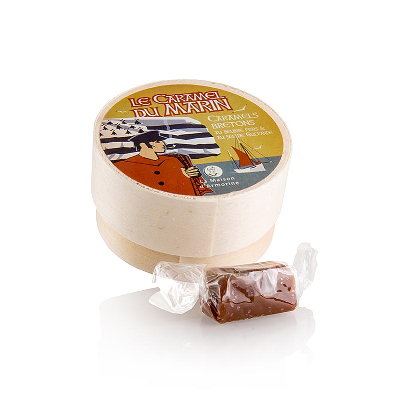 Karamel Bretons - karamelsnoepjes met boter en zeezout, 50 g - heerlijke zachte karamelsnoepjes met een vleugje boter en zeezout, perfect voor een zoete traktatie