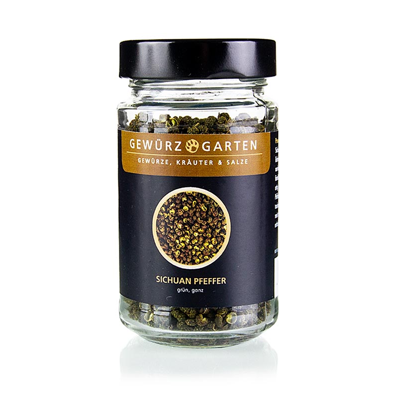 Hand-picked 50g of green Szechuan pepper from Gewürzgarten, a flavorful addition