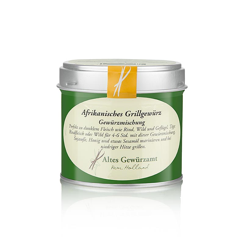 Afrikaanse barbecuekruiden, kruidenmix, Altes Gewürzamt, 75 g, perfect blend for authentic African-inspired barbecue seasoning and flavoring