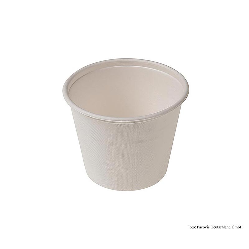 Naturesse wegwerpbekers voor soep, gemaakt van rietsuiker, 425ml, diameter 11cm, hoogte 85cm, verpakking van 50 stuks