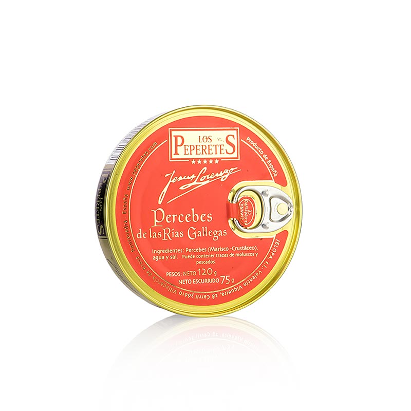Fresh and delicious Eendenkammosselen - Percebes de Galicia from Jelo, Los Peperetes, 120 g