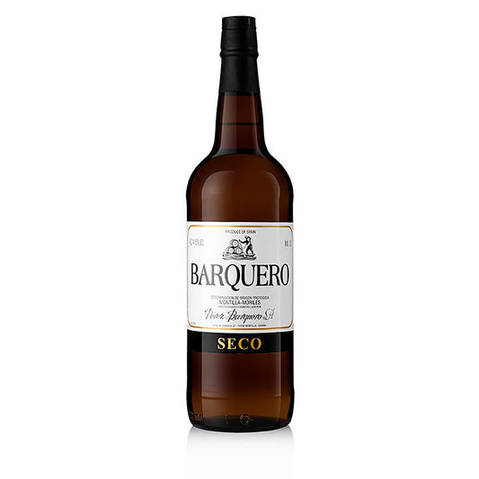 Barquero Dry, om te koken, 14,5%, 1 liter, ideal for cooking and adding rich flavor to dishes