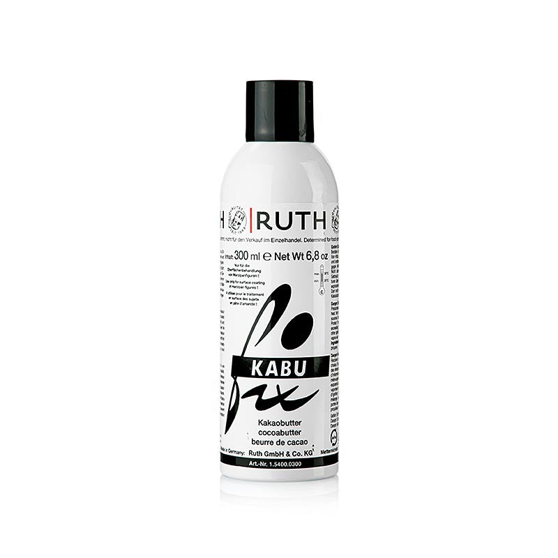 Lichtgekleurde cacaoboter, vloeibare Kabufix Spray van Ruth, 300 ml