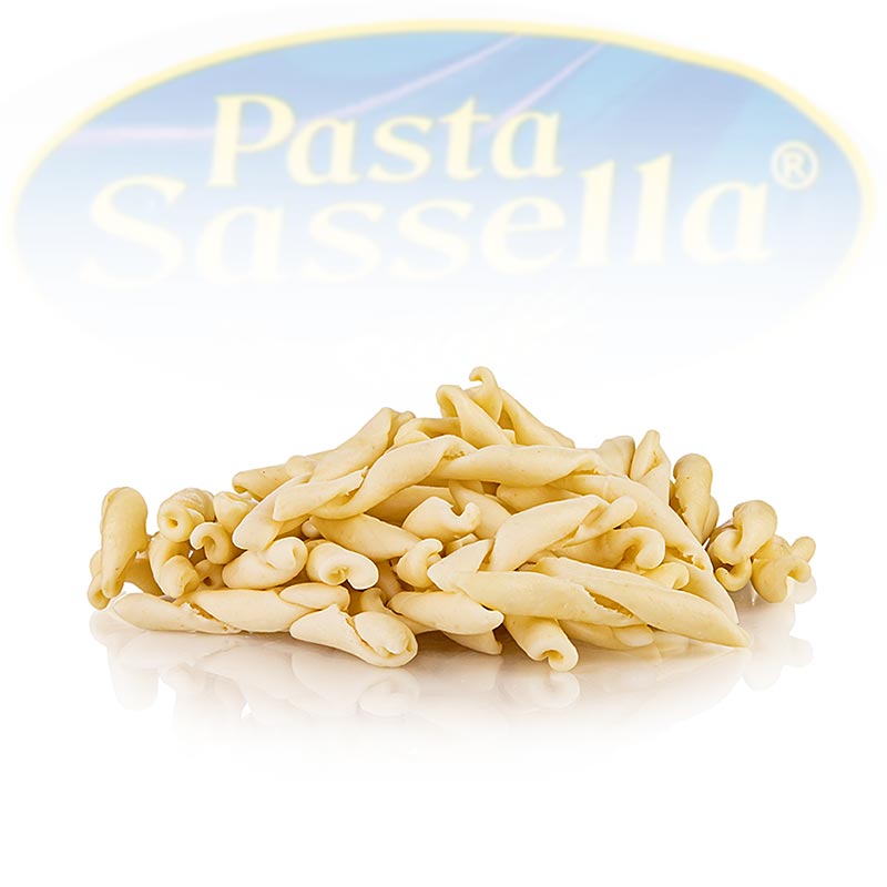 Verse strozzapreti pasta, Sassella, 500 g - ambachtelijke Italiaanse pasta van hoge kwaliteit