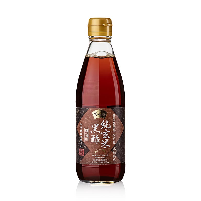360 ml bottle of Rijstazijn Kurosu Zwarte azijn made from brown rice