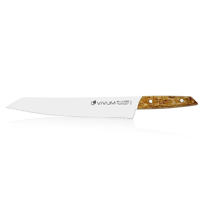  High-quality VIVUM broodmes with durable wooden handle and 26cm blade
