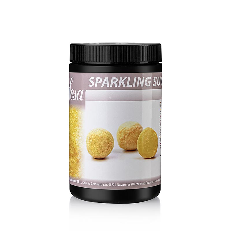 Shimmering Sosa Sparkling Sugar (39030), 750 g, perfect for adding a touch of elegance to your baked goods and desserts