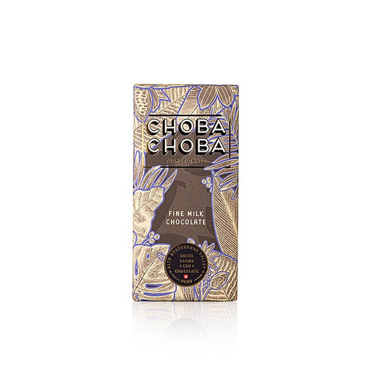 Organic 41% milk chocolate bar from Choba Choba, 91g - special price valid until September 30, 2024