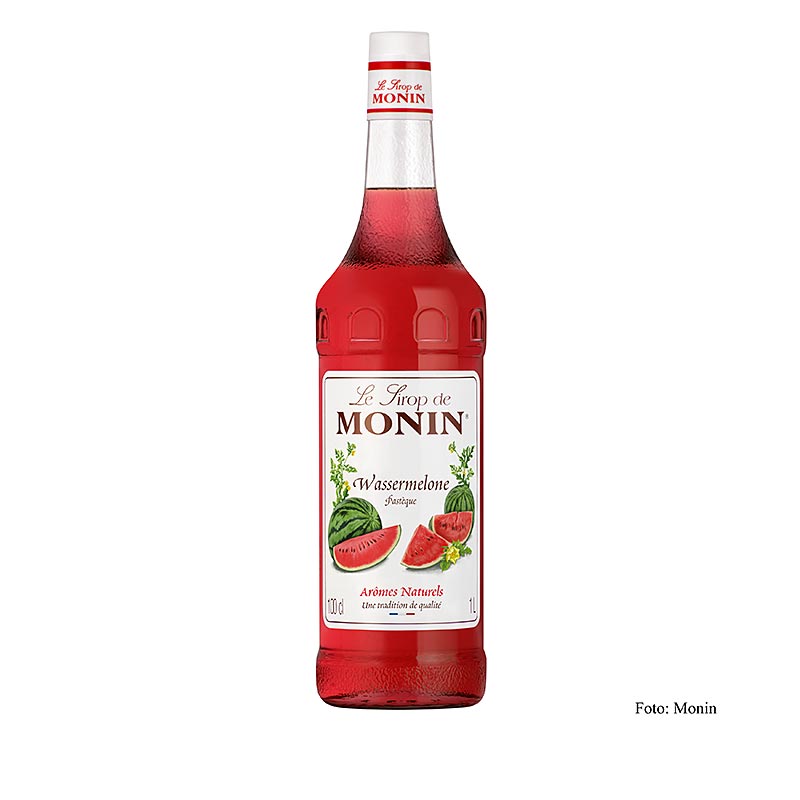 Monin Watermeloen siroop 1:8, 1 liter - delicious and versatile syrup for cocktails and beverages