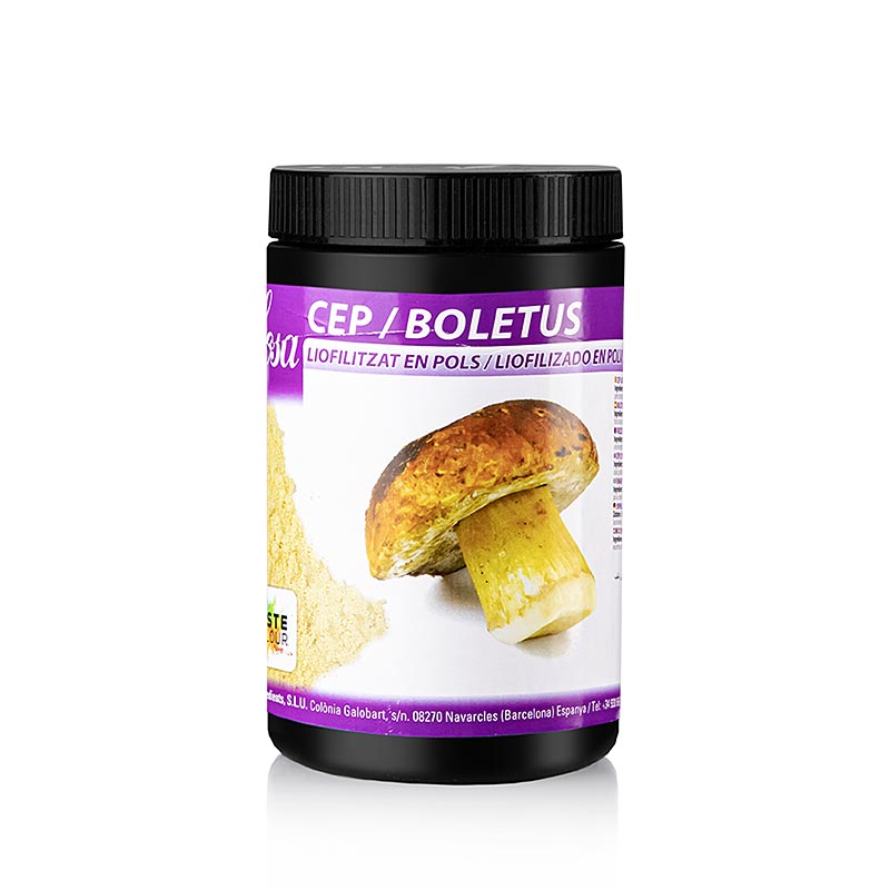 Sosa porcini paddenstoel poeder, 100 g - biologisch gedroogd poeder van hoogwaardige porcini paddenstoelen, perfect voor het toevoegen van een rijke umami-smaak aan gerechten