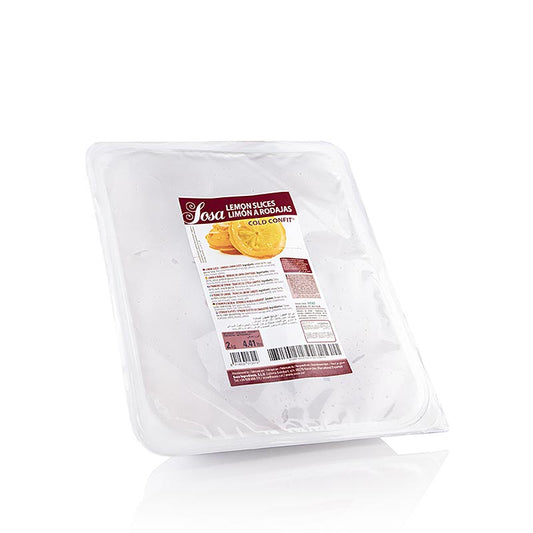 Gekonfijte citroenschijfjes van Sosa Koud, gekonfijt, 2 kg (44582) - heerlijke citrusdelicatessen