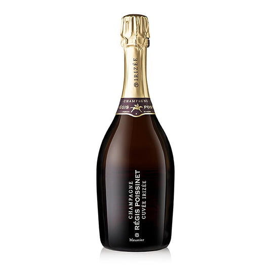 Champagne 2014 Regis Poissinet Cuvée Irizée, extra brut, 12 % vol 750 ml - een verfijnde en elegante champagne van 2014 met een extra droge smaak, perfect voor speciale gelegenheden en feesten